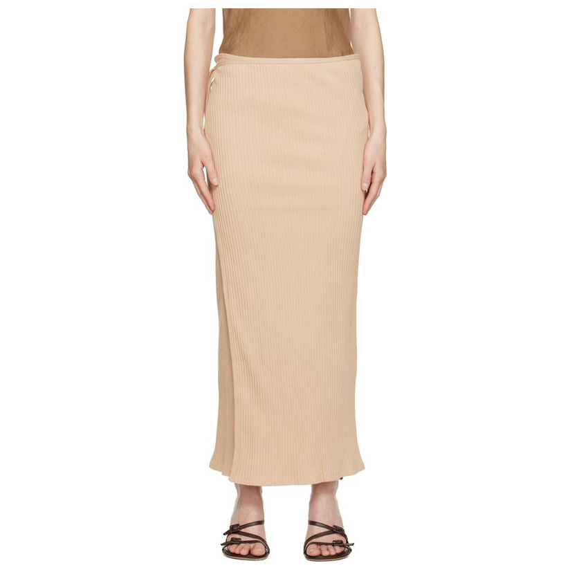 baserange 驼色 brig 半身裙女