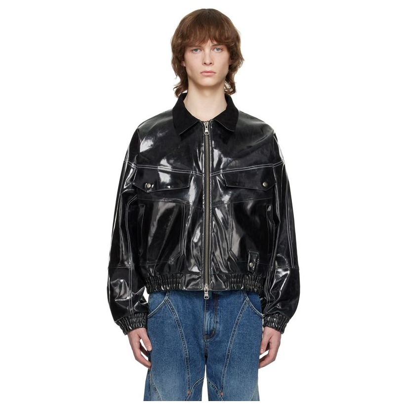 andersson bell 黑色 ortega 合成皮衣男