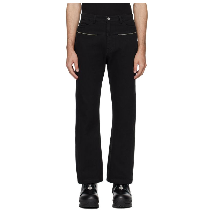 c2h4 黑色 3d 牛仔裤男