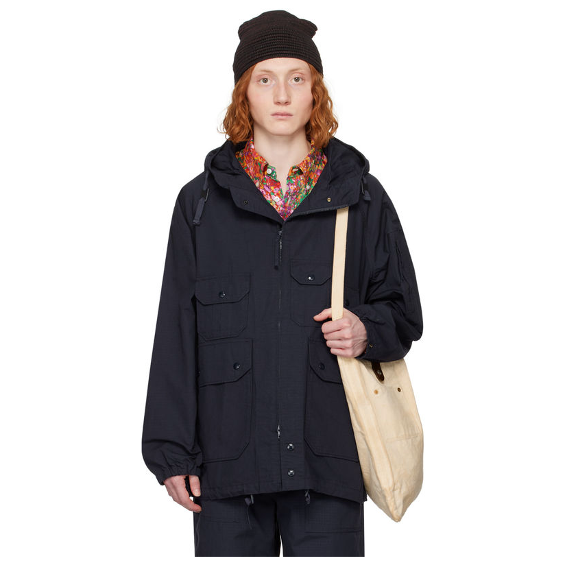 engineered garments 海军蓝 atlantic 夹克短外套男