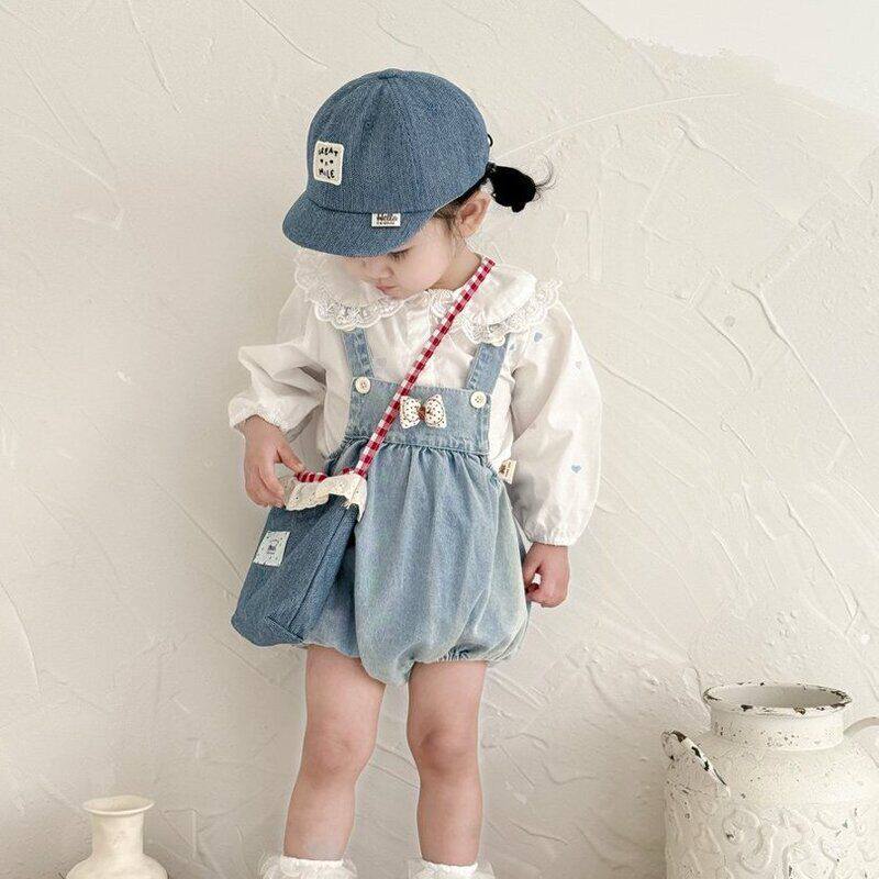 满88包邮26韩系甜美小清新蕾丝花边斜挎包文艺范复古时尚红蓝撞色