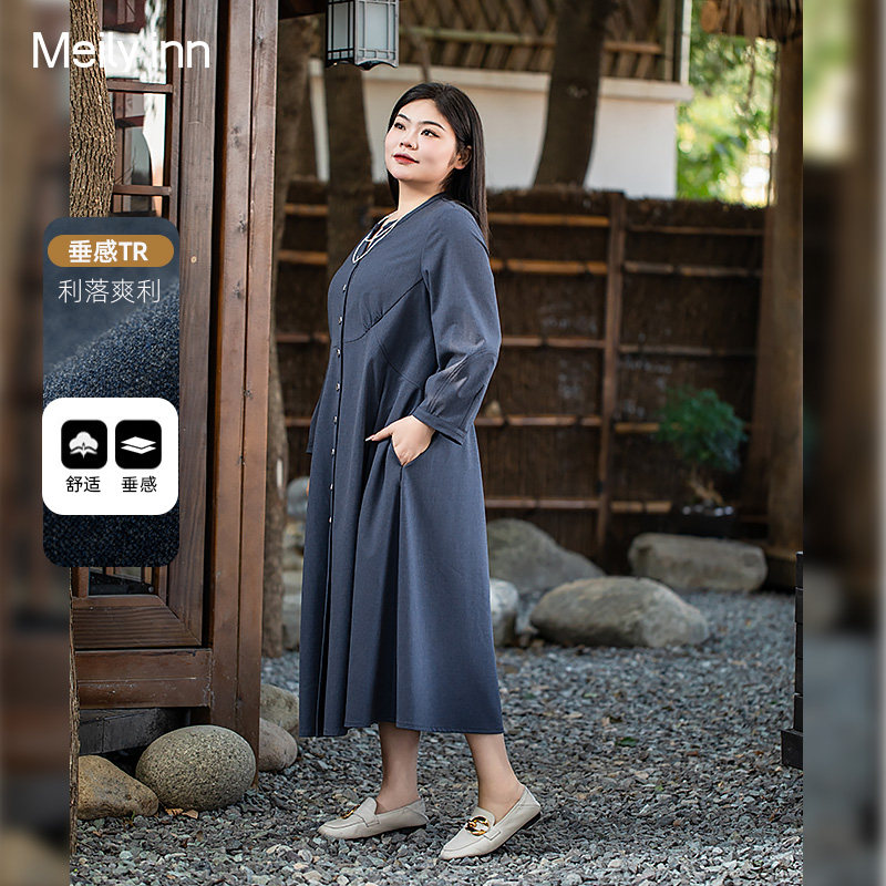 美丽客栈春季新款连衣裙
