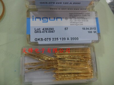 厂家直销 英钢INGUN探针GKS-075 225 120 A2000 七爪探针