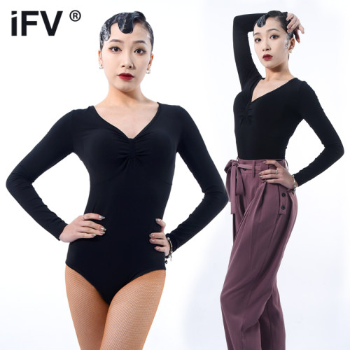 IFV拉丁摩登连体上衣新款8.8折