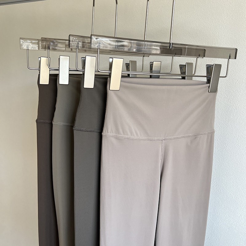 瑜伽裤裸感速干健身裤春夏薄款