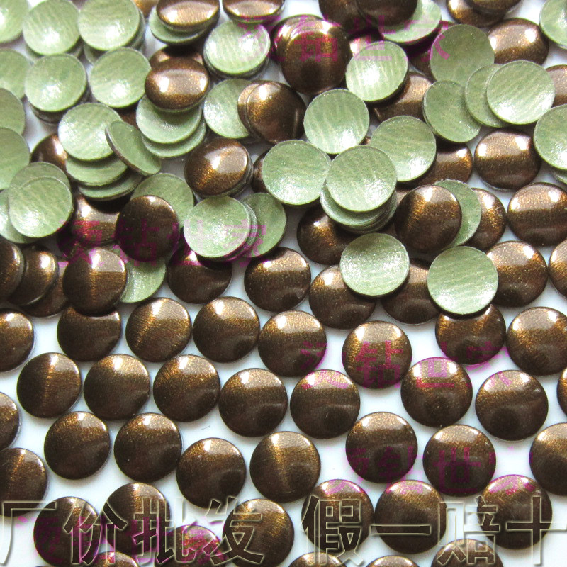 古铜色平片 韩国进口平片/韩国平片/铝片/柳丁/烫片/复古