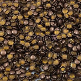 红古铜片 国A古铜柳丁 手机美容 半圆包 复古烫片 牛仔裤烫钻