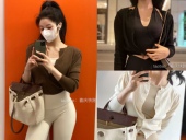 针织衫 毛衣短款 内搭外穿上衣 外套运动外披长袖 喜庆快跑瑜伽开衫