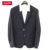 西服弹力通勤商务休闲西装 班尼路URBAN男士 S码 外套85806502 包邮
