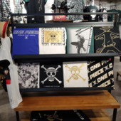 海贼王动漫印花t微弹棉质圆领上衣男 t恤新款 包邮 班尼路短袖