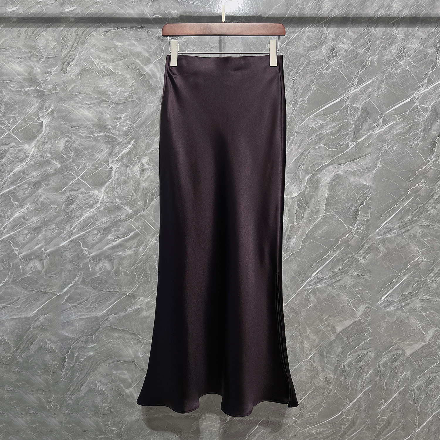 秋季垂坠感包臀裙高级感洋气鱼尾开叉长裙100%醋酸缎面半身裙女,女装/女士精品,半身裙,淘宝优惠券,粉丝福利购,淘宝优惠卷