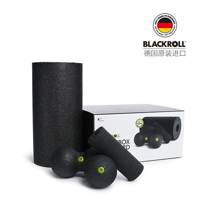 德国BLACKROLL泡沫轴瑜伽柱肌肉放松按摩滚轴迷你筋膜锻炼套装