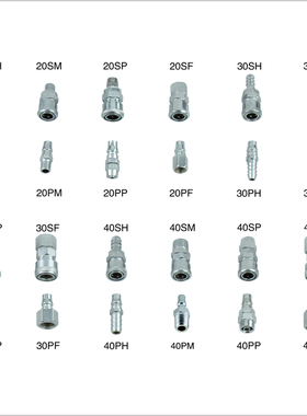 【金之丰】 气动快速接头 PU管接头 风管接头 气管接头 20