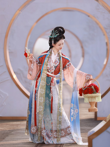 华姿仪赏宋制仕女图复原神仙图