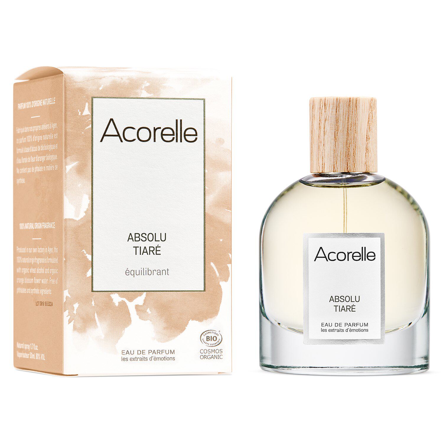 法国Acorelle absolu-tiare天使花环 橘子依兰东方香调正品女香水