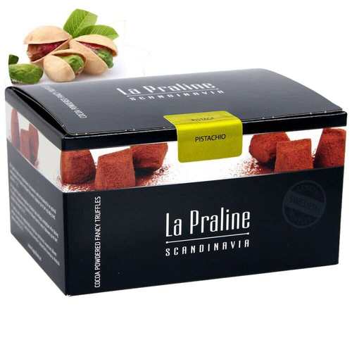 瑞典代购零礼品La Praline开心果甜橙豆蔻薄荷海盐松露巧克力200g