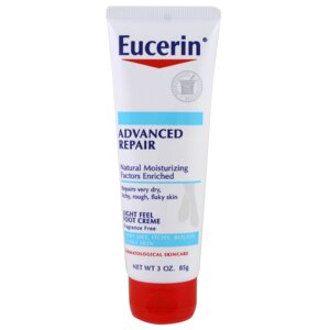 德国进口 Eucerin 优色林抗干燥深度滋养足部护理霜 85g 保湿脚霜