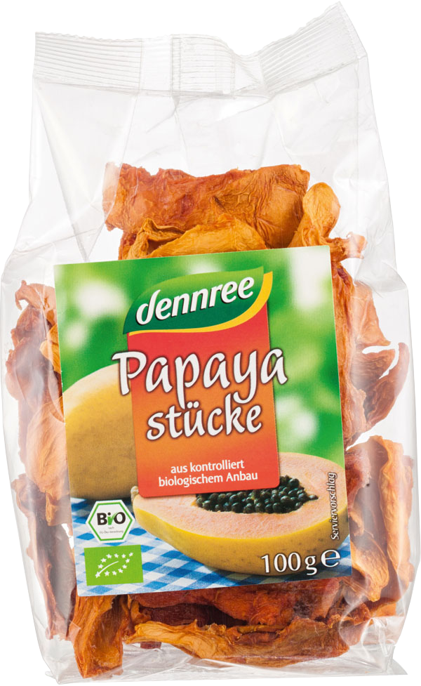 德国进口办公室零食品 Dennree 混装果干木瓜干 菠萝芒果腰果100g