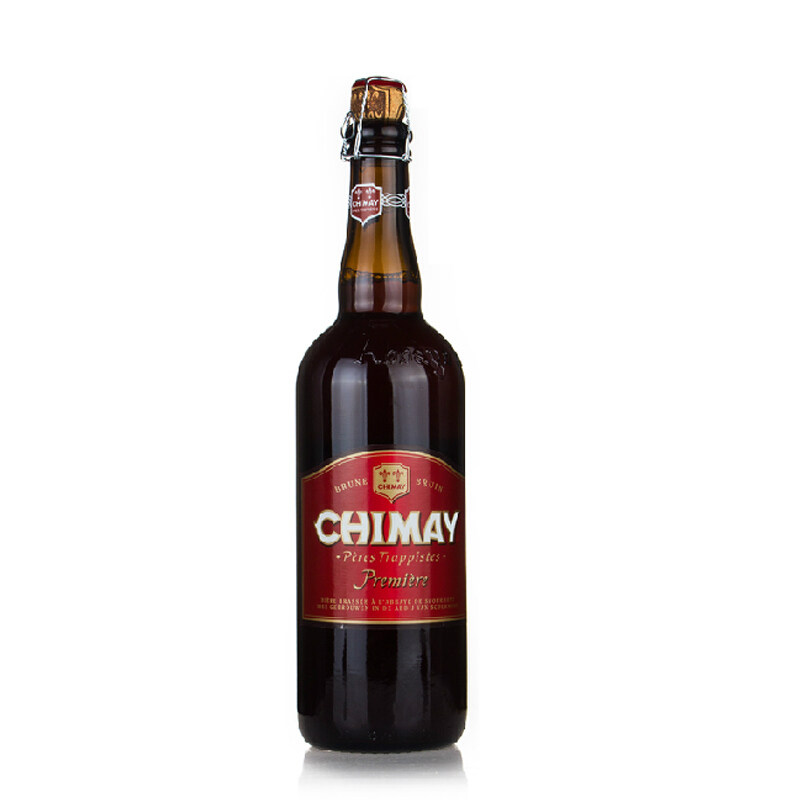 比利时进口啤酒 智美红帽啤酒CHIMAY 趣美红帽750ml&times;1瓶包邮