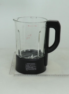 美的破壁豆浆搅拌机配件BL1063/PB10S36原厂全新加热搅拌玻璃杯盖
