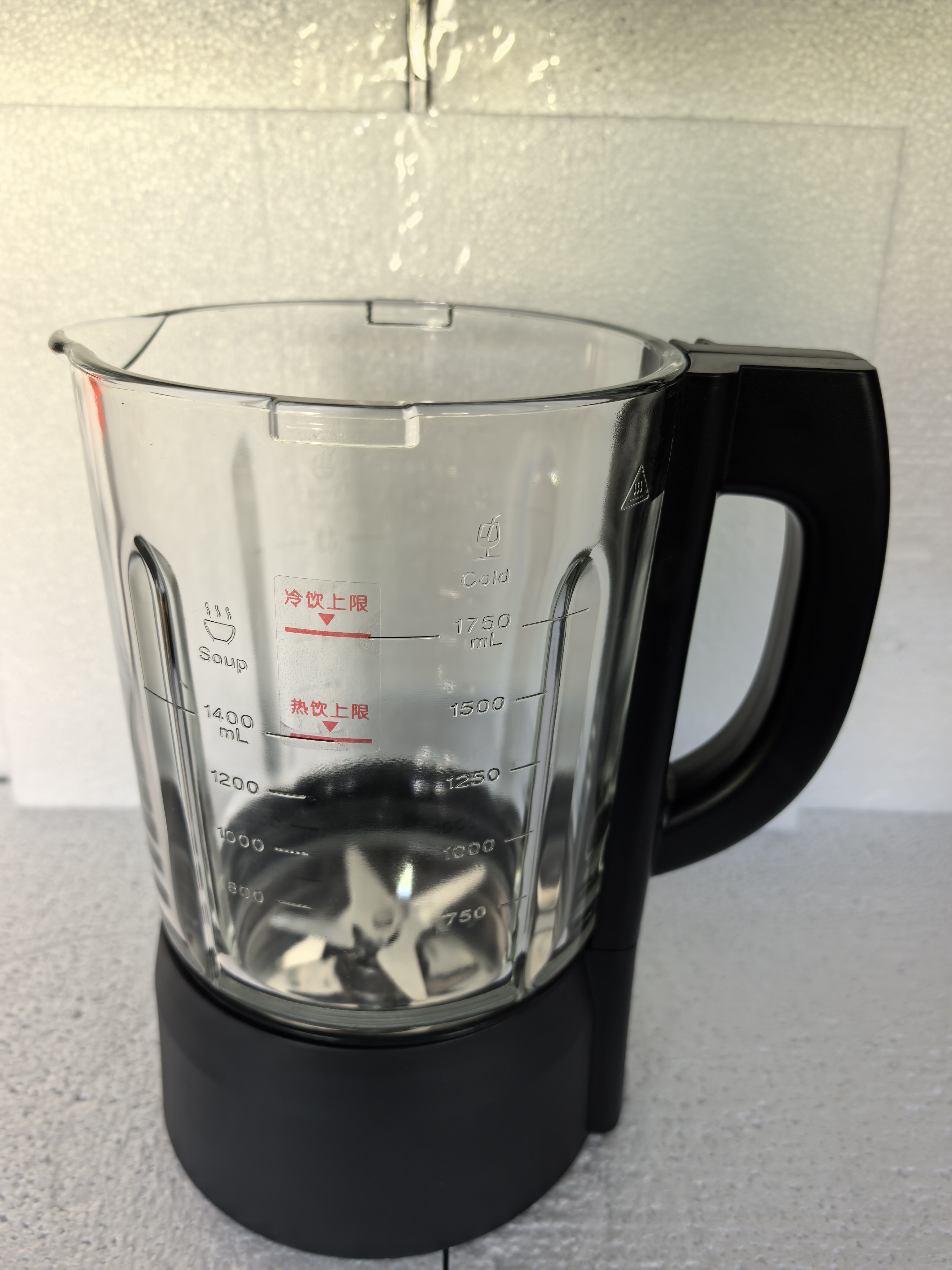 九阳破壁机配件L18-Y903/Energy103/Health66/Y91A加热搅拌玻璃杯