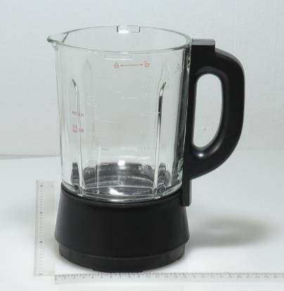 美的破壁豆浆机配件BL1092/ABL1000/PB10X2/PB10M2加热搅拌玻璃杯