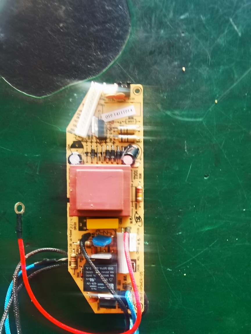 美的电饭煲配件FS4015电源板.主控板.控制板.11针.带上加热侧加热