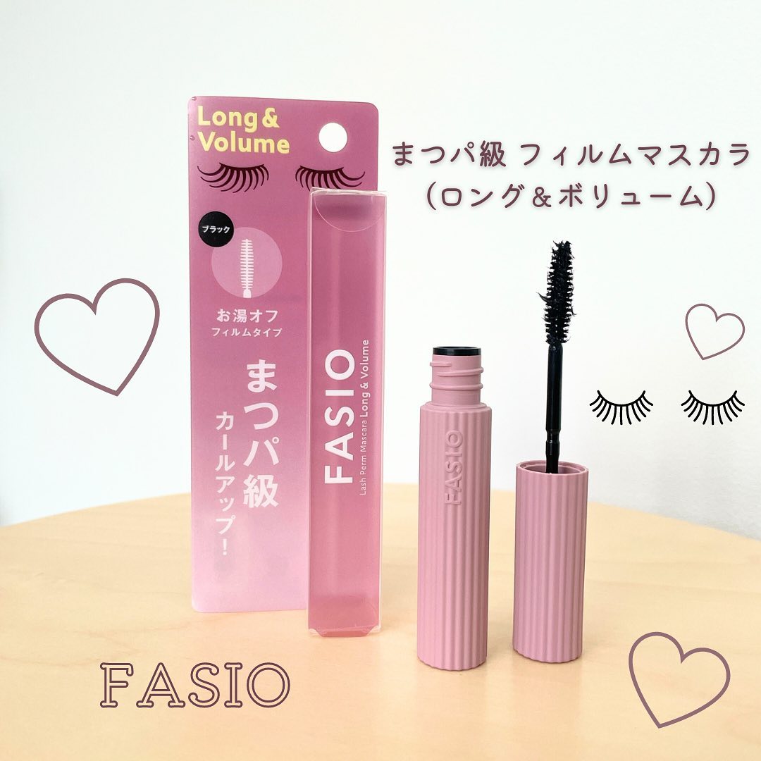 FASIO睫毛膏极细纤长卷翘防水