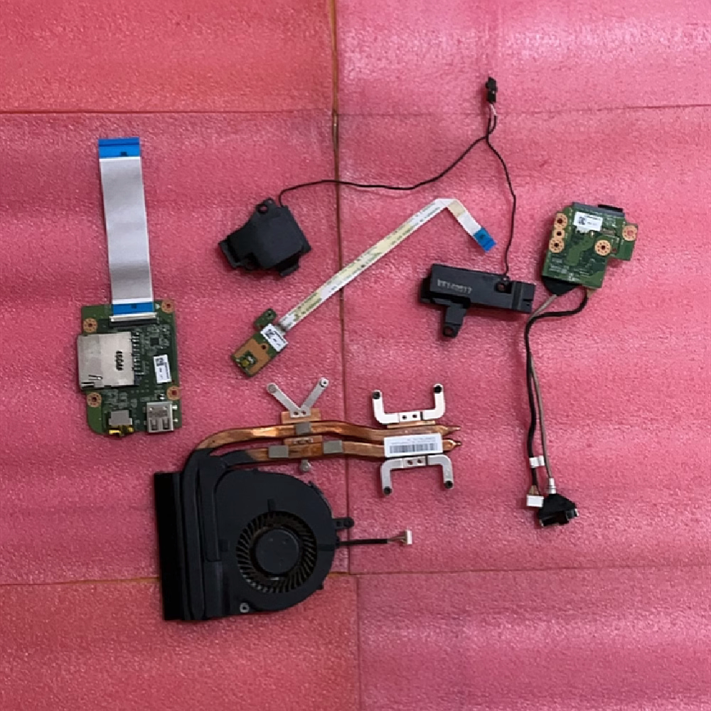 联想m5400 b5400喇叭 音箱 b5400声器音频小板 开关板 风扇散热片