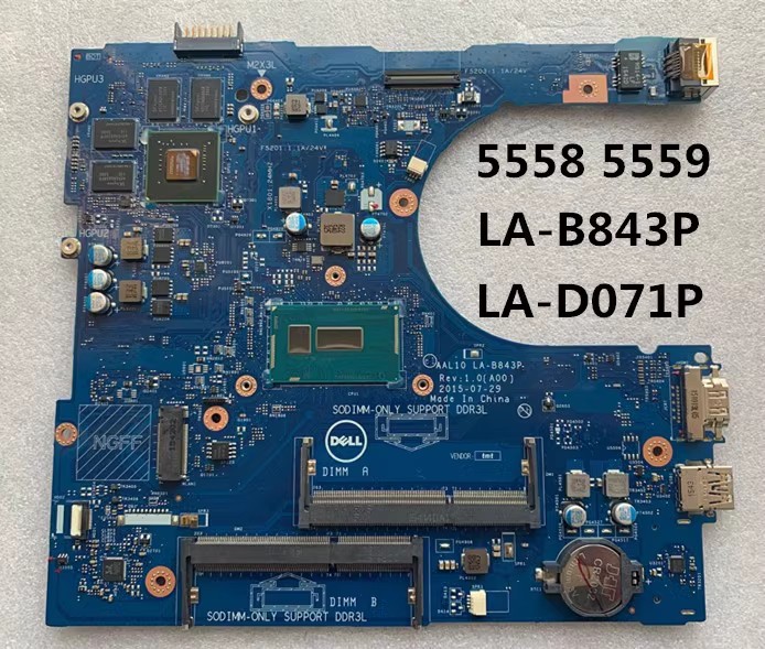戴尔546855683568主板LA-D071P