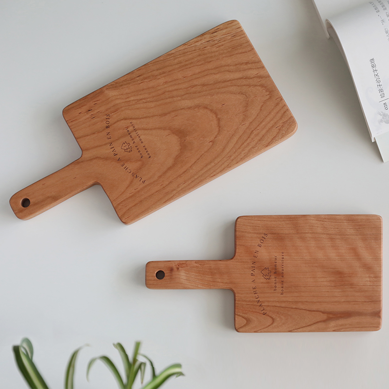 日式樱桃木面包披萨牛排砧板实木