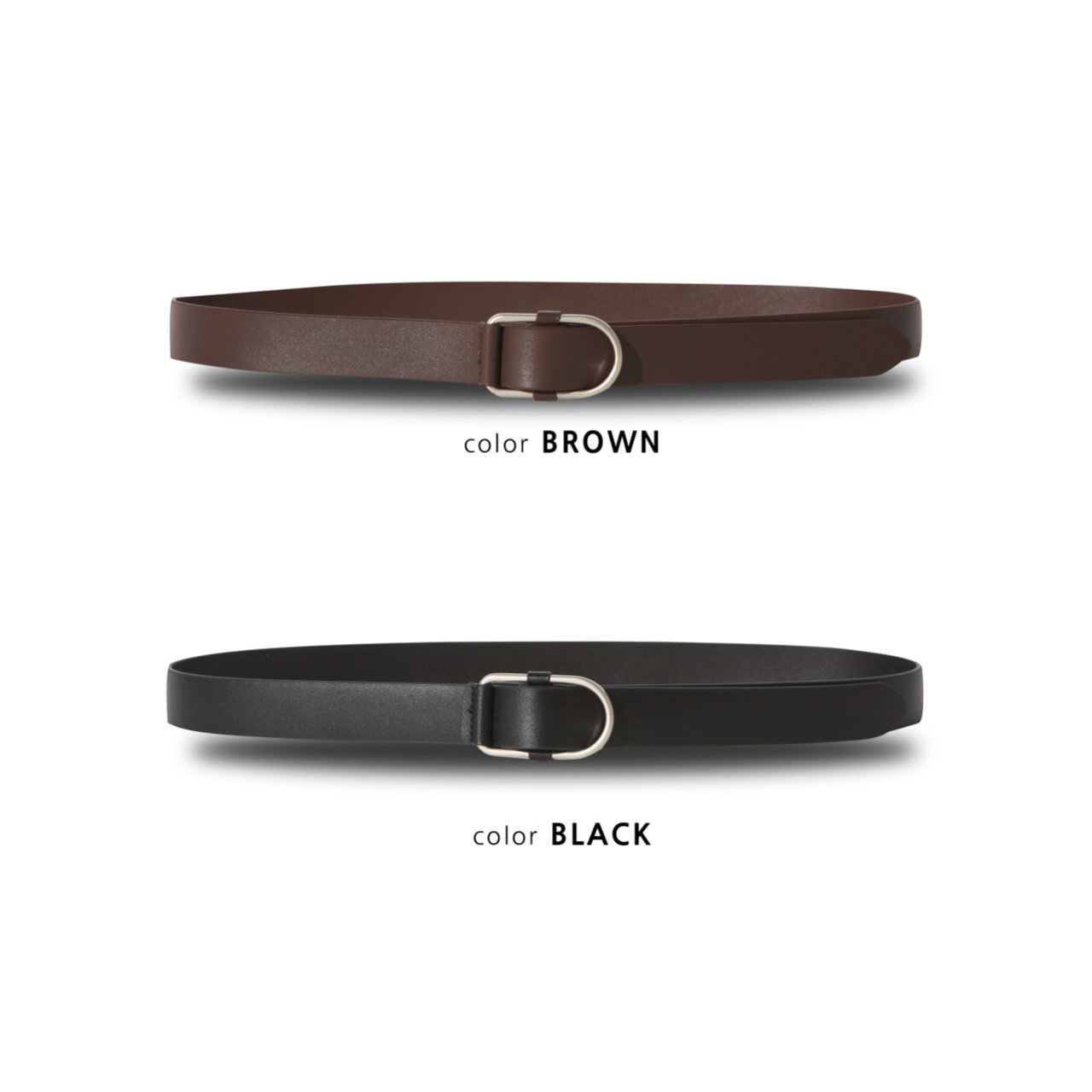 ANAN韩国东大门代购时尚百搭金属头牛皮个性简无插针皮带男腰带