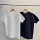 韩国东大门代购 纯色T恤男 短袖 MILLER精工修身 王炸双线拼接插肩袖