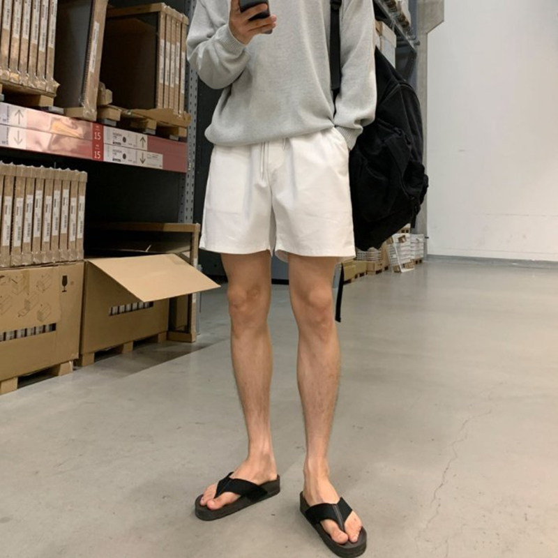 韩国代购东大门RAW夏季休闲短裤棉质亲肤高品质A字形运动裤沙滩裤,男装,休闲裤,淘宝优惠券,粉丝福利购,淘宝优惠卷