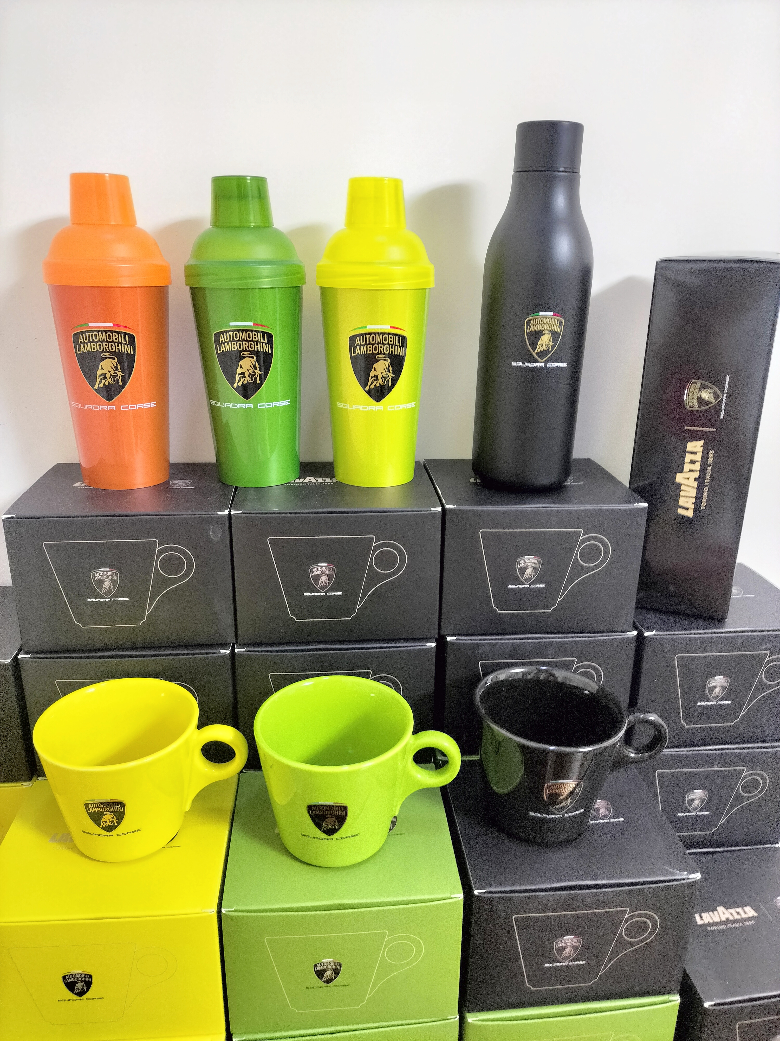 兰博基尼&Lavazza联名款限量咖啡杯 雪克杯/马克杯/保温杯