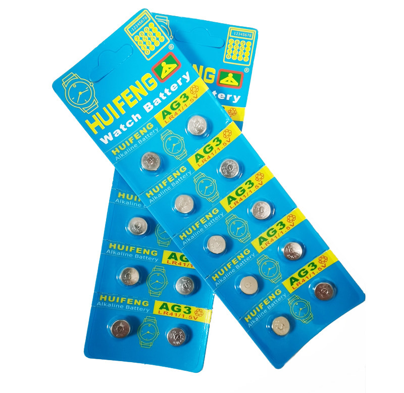 LR41纽扣电池AG3体温温度计192 392A L736 Button Cell Battery