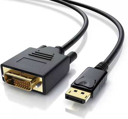 DisplayPort to DVI Cable Display Port DVI-D Contacts 20 pin