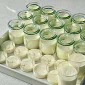 酸奶瓶玻璃杯果酱杯透明塑料杯圆形慕斯杯甜品台杯子一次性蛋糕杯