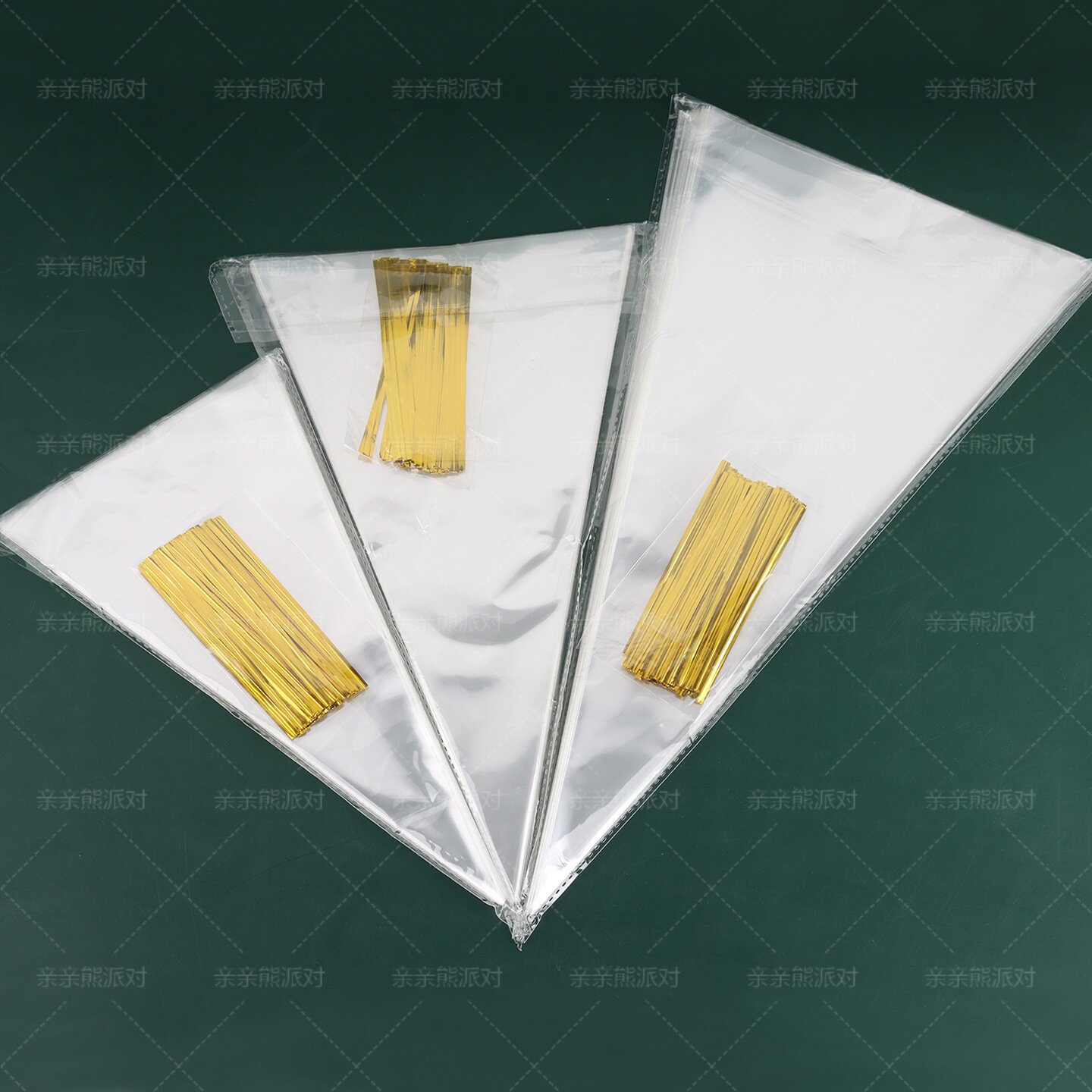 三角包装袋食品专用透明点心袋