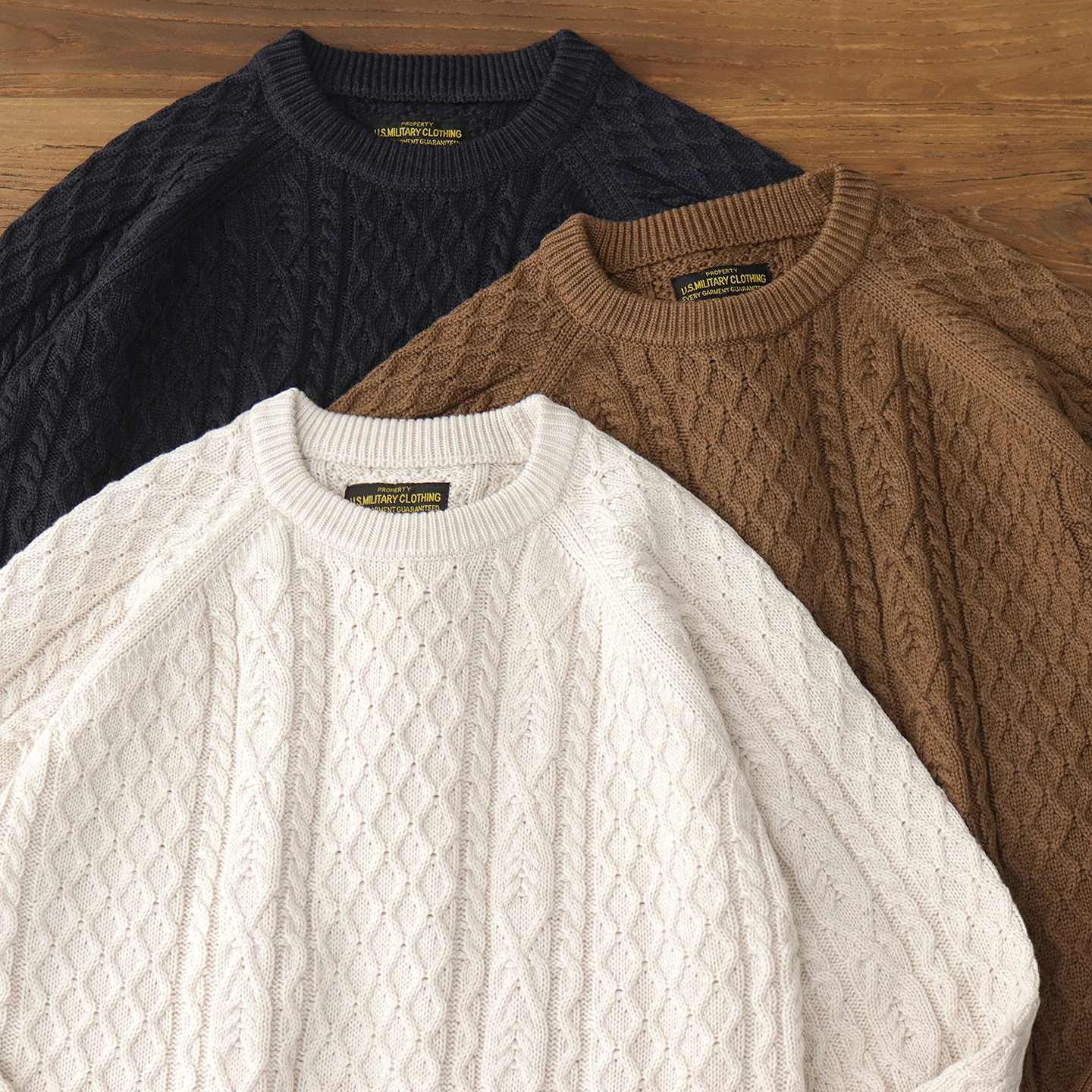 美式复古绞花毛衣男士羊毛混纺保暖加厚圆领麻花针织衫毛线衣秋冬