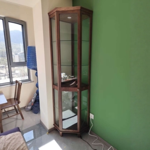 中古风珠宝首饰柜奢侈品展柜商业展柜店铺展示柜样品陈列柜可定制