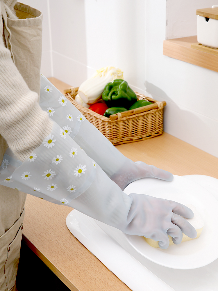 日本fasola耐用型冬季洗碗手套