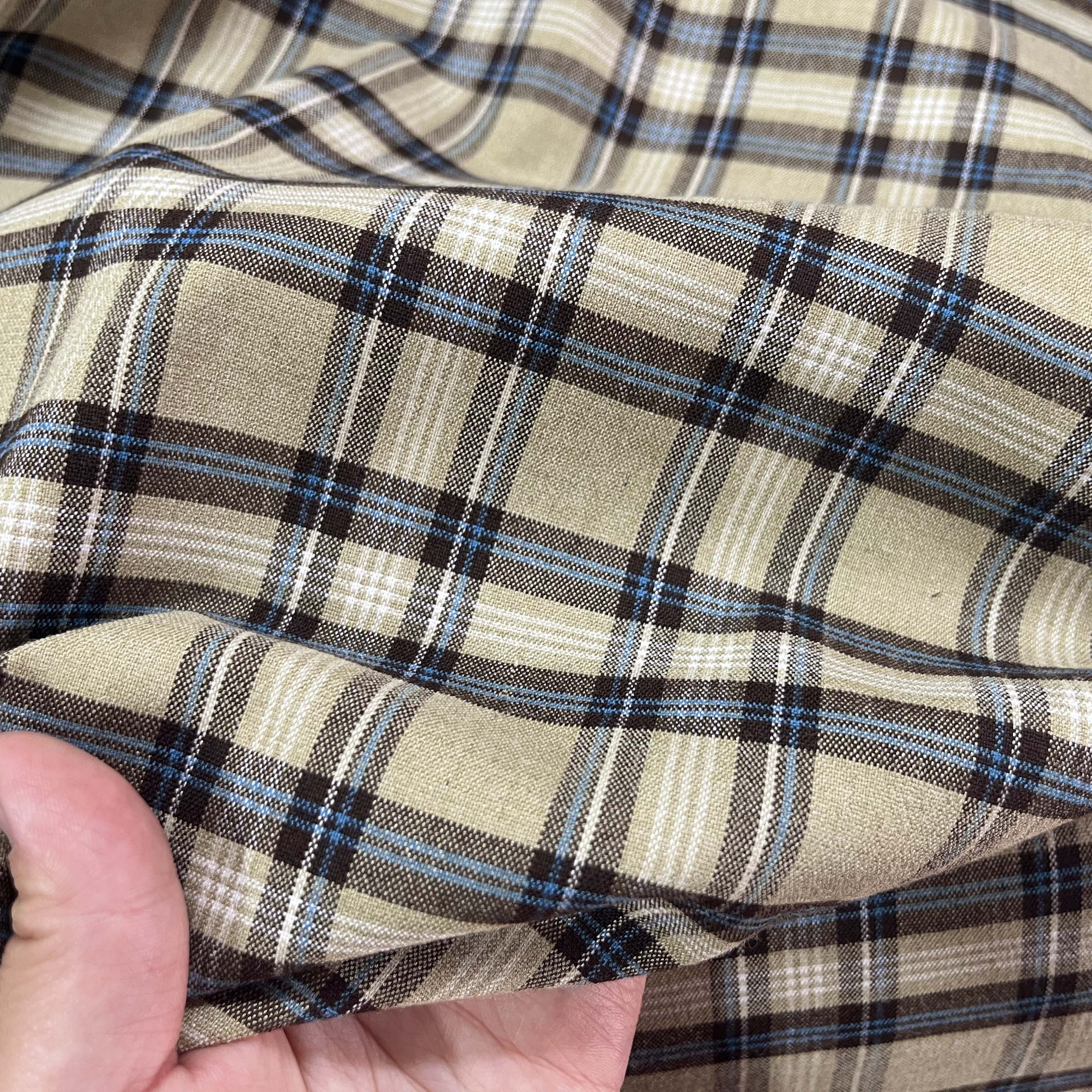 中长纤维弹力卡其色抗皱耐磨垂度好西服西装jk校园裙子布料