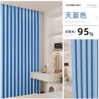 Full blackout curtains 100, non-transparent, sun protection and heat insulation, bedroom and living room shading, 2026 new style, light luxury, modern and simple thumbnail 2