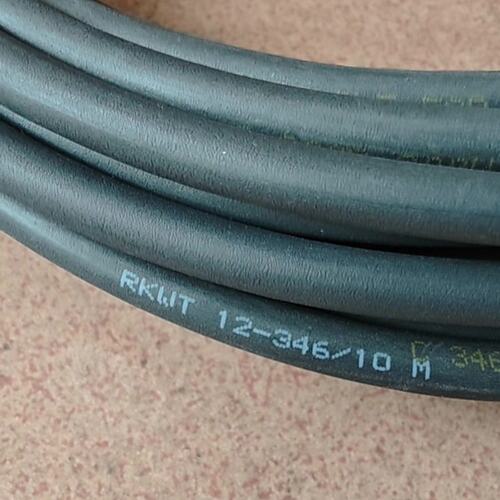 议价出RKWT 12-346/10M工业，铜芯线，带插头，线