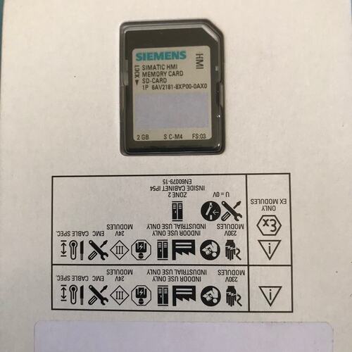 议价6AV2181-8XP00-0AX0 触摸屏内存卡2G