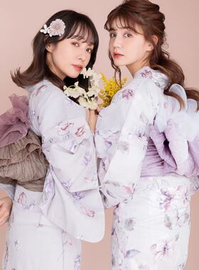 日单浴衣日本传统款和服YUKATA专用腰带 兵儿带 半幅带 不含和服