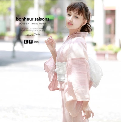 日单浴衣日本传统款和服棉布质地