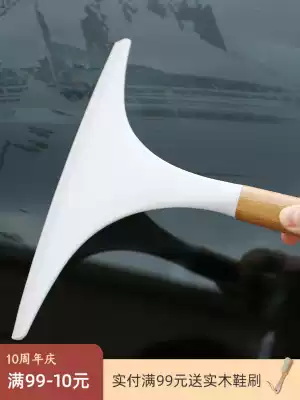At the beginning of art, Japanese Nanzhu short handle glass wiper glass cleaner, scraping mirror, scraping floor, scraping desktop