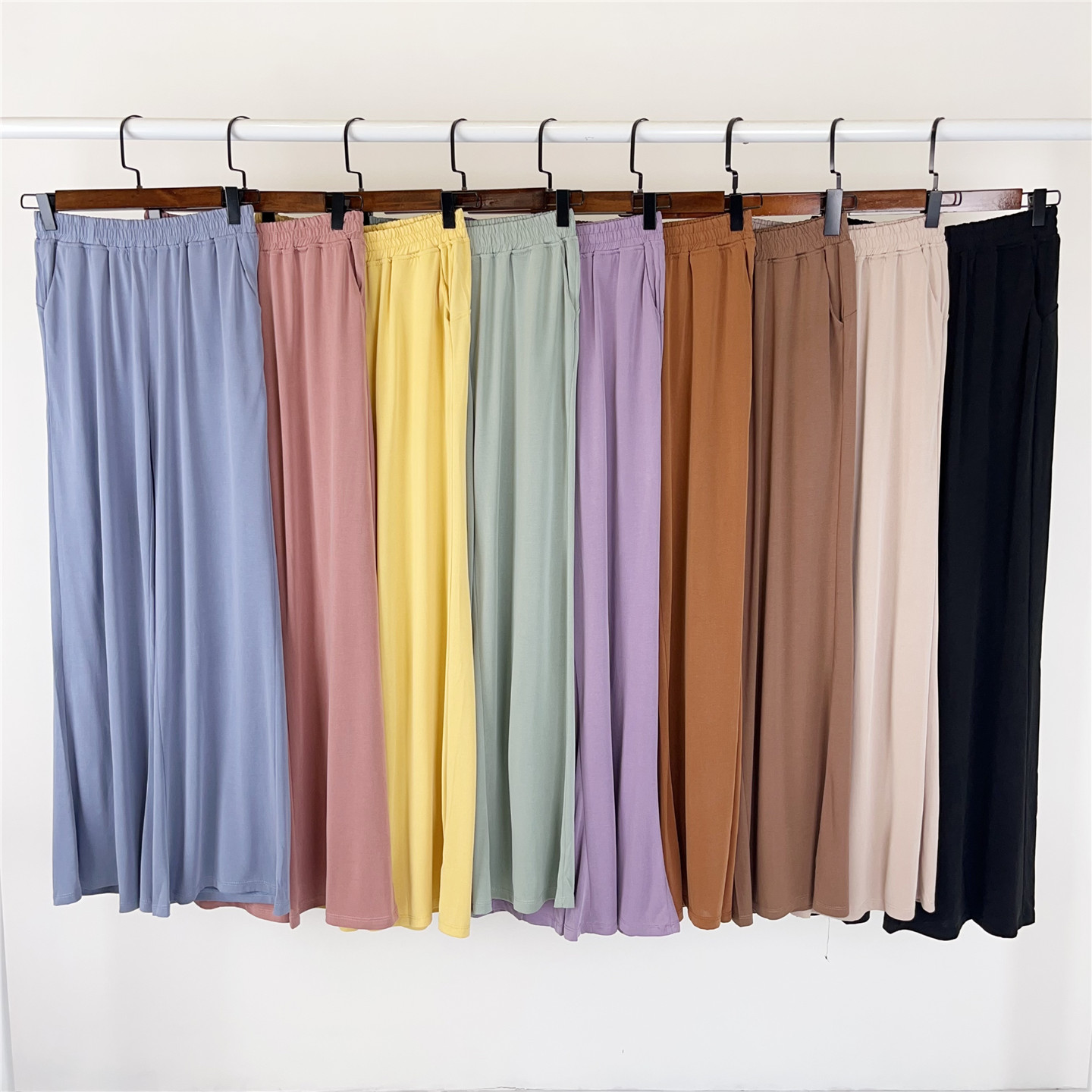 古典舞舞蹈裤形体练功裤女宽松直筒美臀直筒裤现代舞学生集训裤